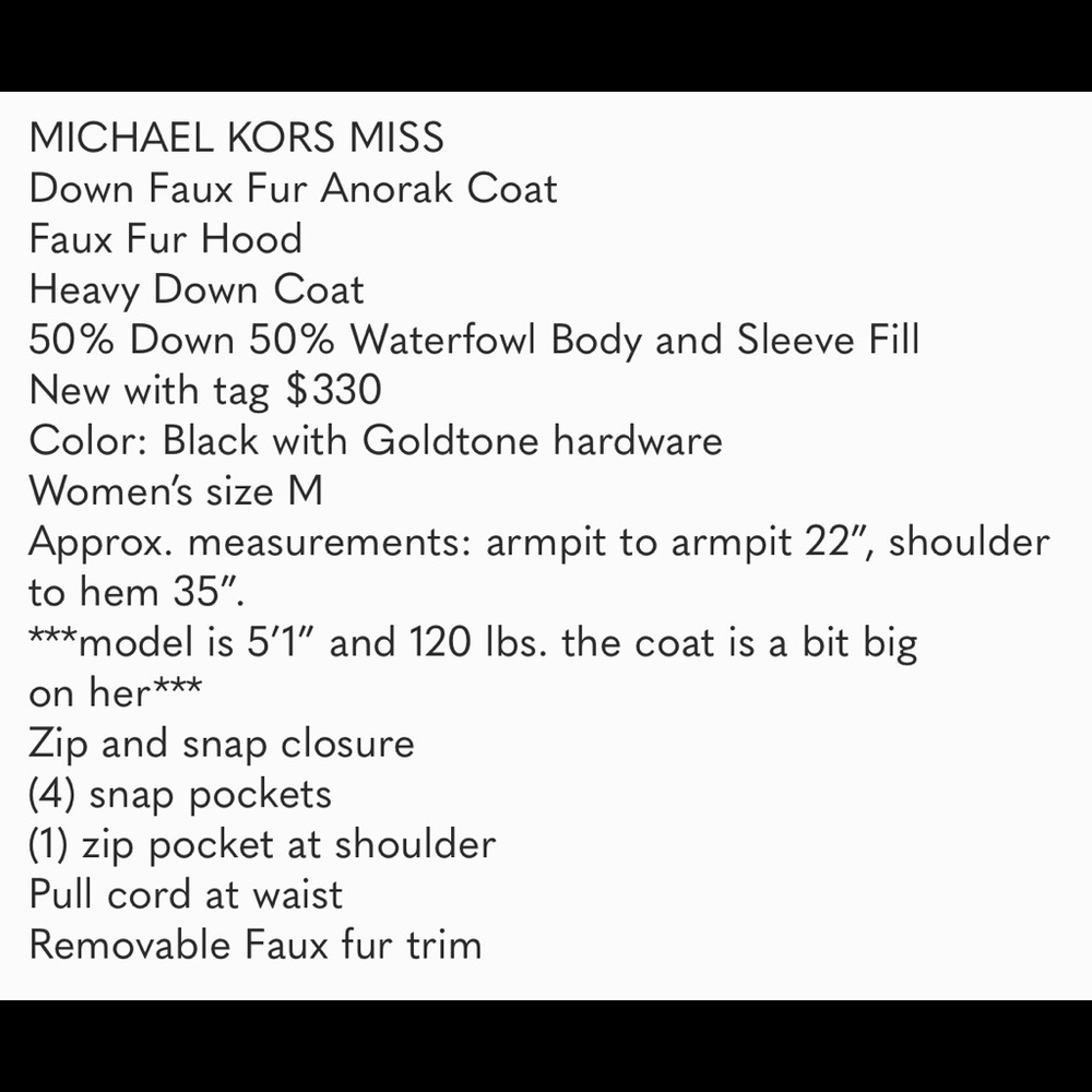 Michael Kors Coat - Picture 4 of 4